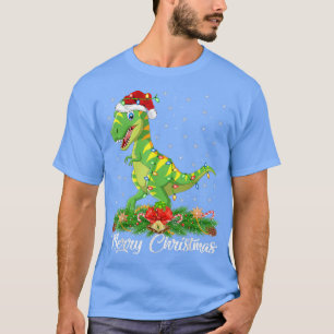 Allosaurus verlichte kerstboom bijpassend dinosaur t-shirt