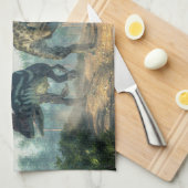 Allosaurussen Theedoek (Quarter Fold)