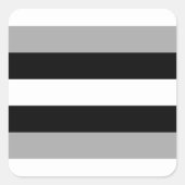 Allosexual Pride Flag Vierkante Sticker (Voorkant)