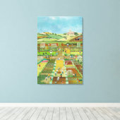Allotatie Canvas Afdruk (Insitu (Houten vloer))