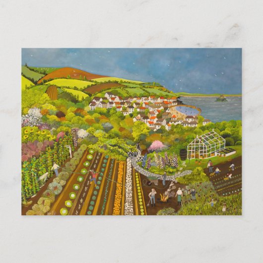 Allotment above Mousehole Briefkaart (Voorkant)