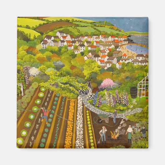 Allotment above Mousehole Magneet (Voorkant)