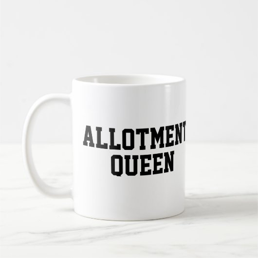Allotment Queen-mok Koffiemok (Links)