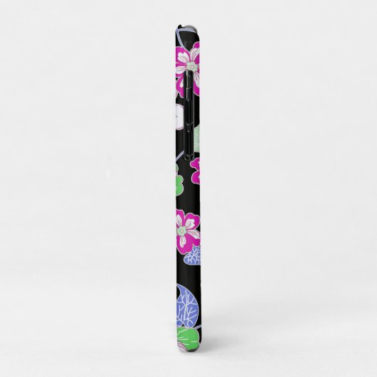 allover bloemen Case-Mate iPhone case (Achterkant/links)