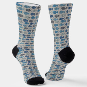 Allover Fish Socks Sokken
