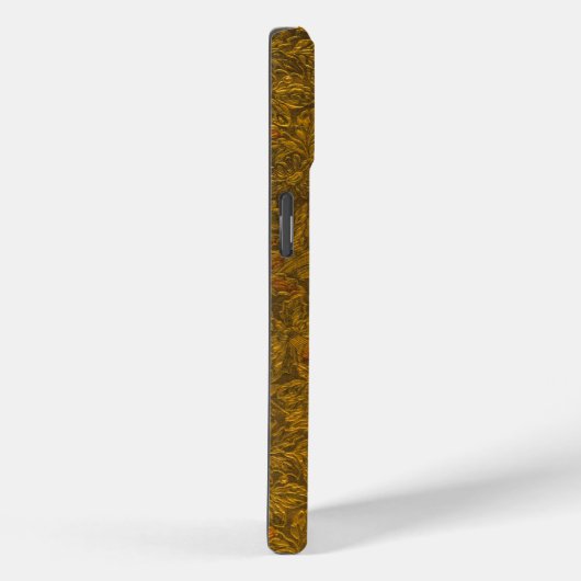 allover in reliëf gemaakt bloemmotief Case-Mate iPhone case (Achterkant / Rechts)