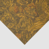 allover in reliëf gemaakt bloemmotief tissuepapier (Detail)