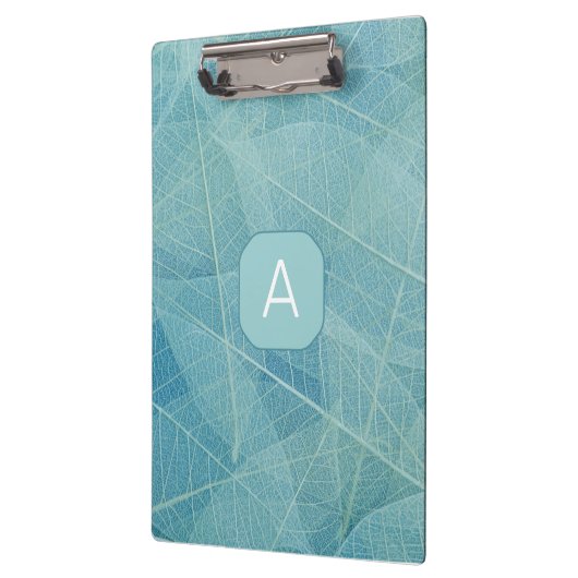 Allover Leaf Print Initiaal Klembord (Links)