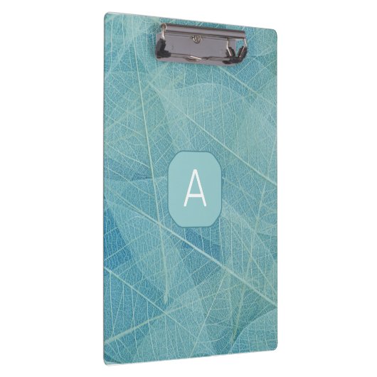 Allover Leaf Print Initiaal Klembord (Rechts)