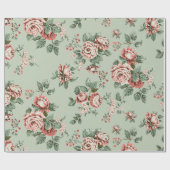 Allover multi motif flowers ornament Seamless patt Cadeaupapier (Vlak)