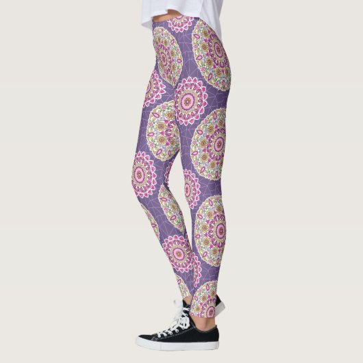 allover-patroonontwerp leggings (Links)