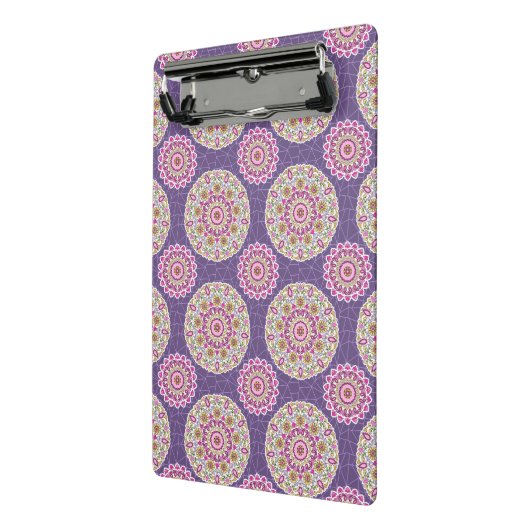 allover-patroonontwerp mini klembord (Angled2)