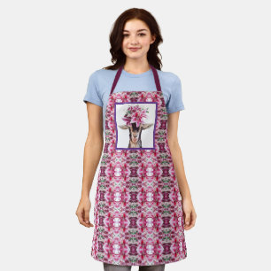 Allover Print Apron Lilly the Goat Schort