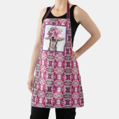 Allover Print Apron Lilly the Goat Schort (Insitu)
