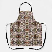 Allover Print Schort herfstbladeren (Voorkant)