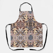 Allover Print Schort herfstbladeren #2 (Voorkant)