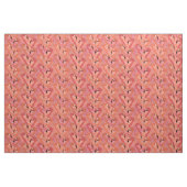 Allover roze flamingo patroon stof (Yard (91,4 cm))