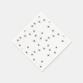 Allover Spinnen Halloween Servet (Hoek)