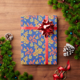 alloverbladeren cadeaupapier