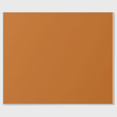 Alloy oranje (vaste kleur) cadeaupapier (Vlak)
