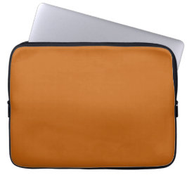 Alloy oranje (vaste kleur) laptop sleeve