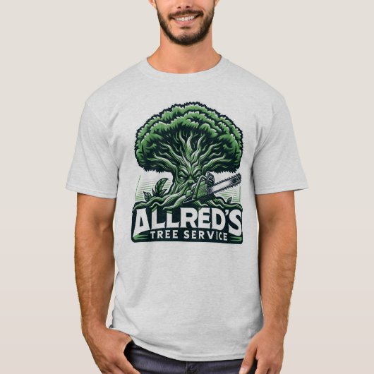 Allred's Tree Service Professional Logo T-shirt (Voorkant)