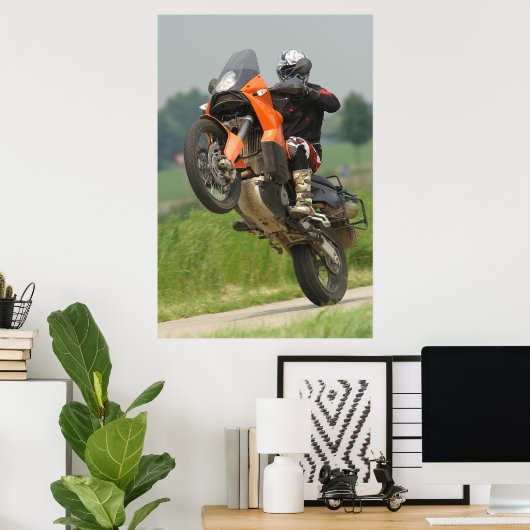 Allroad Wheelie Poster (Thuiskantoor)