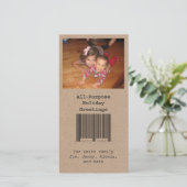 Allround Kerst Foto Kaart (Staand voorkant)