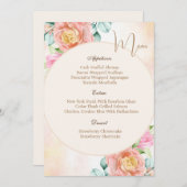 Allround platte menukaart (Voorkant / Achterkant)