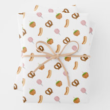 All's Fair Zomer State Fair Foodie Gift Wrap
