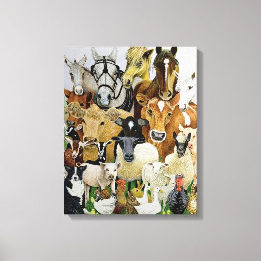 Allsorts Canvas Afdruk (Voorkant)