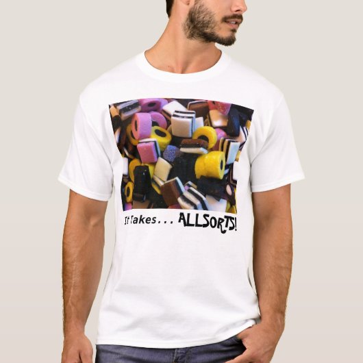 ALLSORTS T-SHIRT (Voorkant)