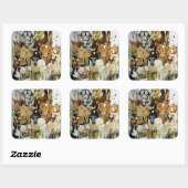 Allsorts Vierkante Sticker (Vel)