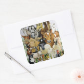 Allsorts Vierkante Sticker (Envelop)