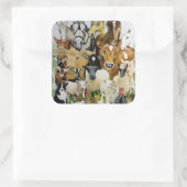 Allsorts Vierkante Sticker (Tas)