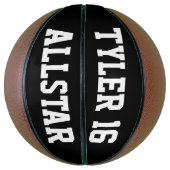 Allstar Black Basketbal (Verticaal)