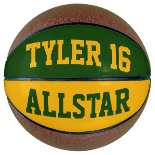 Allstar Green en Gold Basketbal