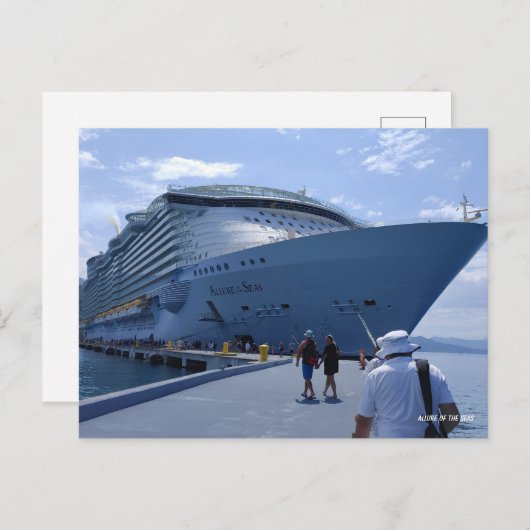 Allure aan de horizon briefkaart (Voorkant / Achterkant)