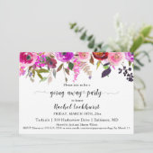 Allure gemengde bloei die weggaat Foto Kaart (Staand voorkant)