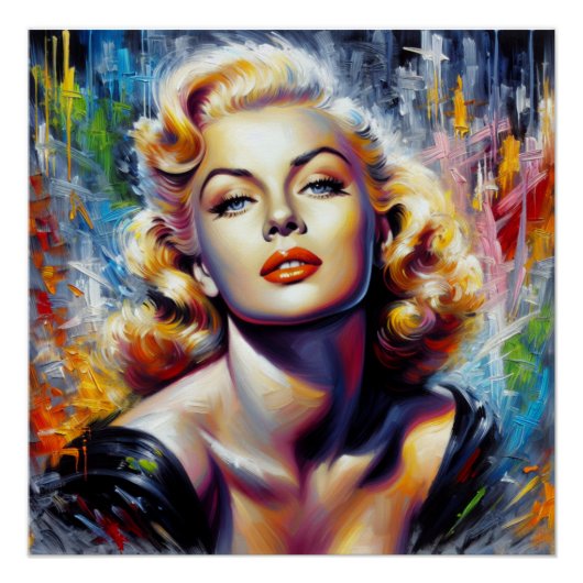 ALLURE IN BEWEGING PERFECT POSTER (Voorkant)