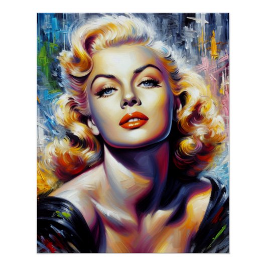 ALLURE IN BEWEGING PERFECT POSTER (Voorkant)