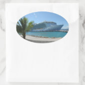 Allure of the Seas Ovale Sticker (Tas)