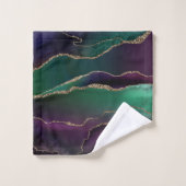 Allurinegeur | Donkere Jewel-beendersteen Gold-bee Bad Handdoek (Wasdoekje)