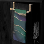 Allurinegeur | Donkere Jewel-beendersteen Gold-bee Theedoek