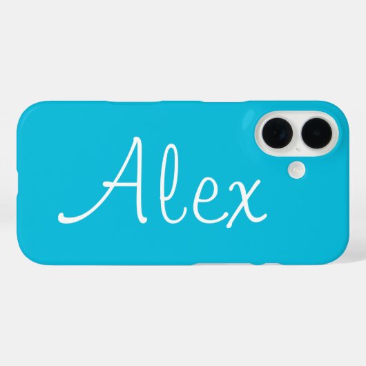 Alluring Aqua Case-Mate iPhone Case (Achterkant (horizontaal))