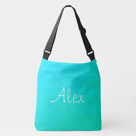 Alluring Aqua Crossbody Tas (Voorkant)