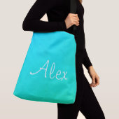 Alluring Aqua Crossbody Tas (Dichtbij)
