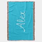 Alluring Aqua Deken (Voorkant Verticaal)