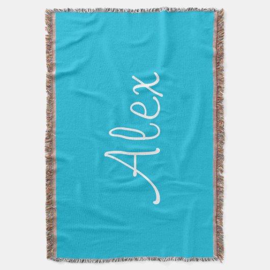 Alluring Aqua Deken (Voorkant Verticaal)