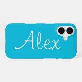 Alluring Aqua iPhone 16 Hoesje (Achterkant horizontaal)